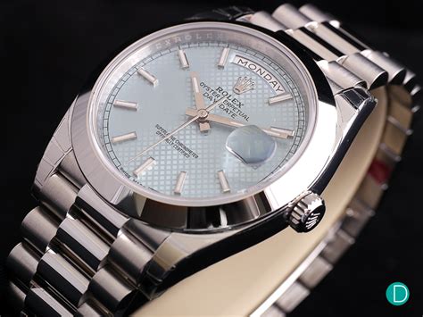 rolex day date platinum review|rolex day date 40 platinum.